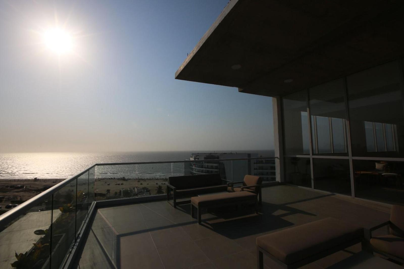 Apartamento De Lujo Frente Al Mar Con Piscina Cartagena Екстер'єр фото